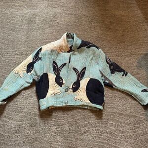 Women’s Painted Pony Button Up Coat